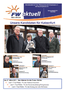 Kandidaten zur Kommunalwahl am 27. März 2011 OB Katzenfurt